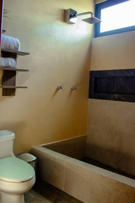 Casa Rosse Villa Tulum Pueblo Buitenkant foto