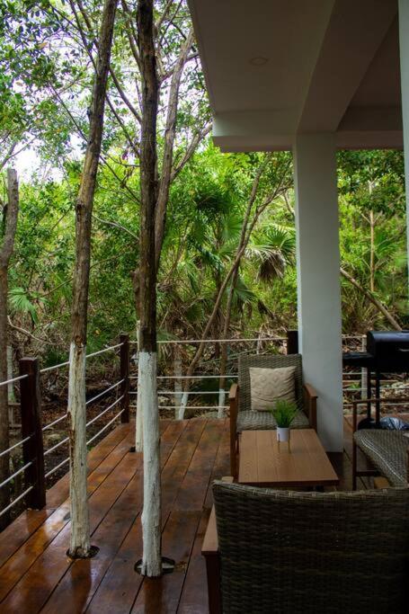 Casa Rosse Villa Tulum Pueblo Buitenkant foto