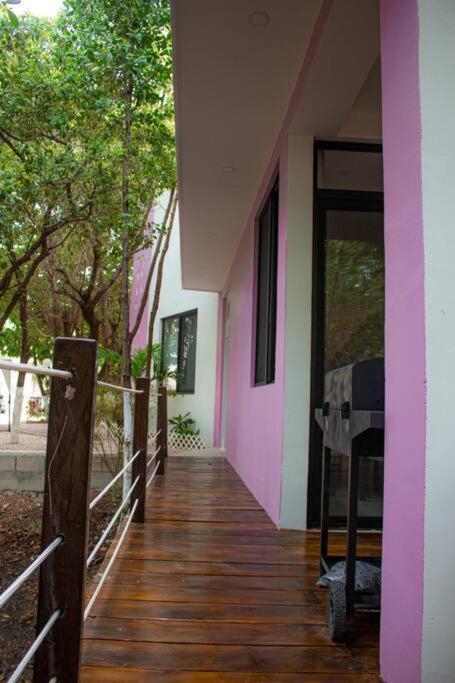 Casa Rosse Villa Tulum Pueblo Buitenkant foto