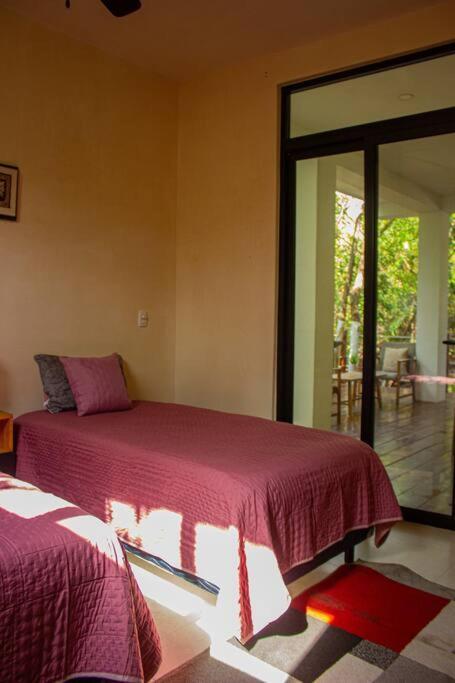 Casa Rosse Villa Tulum Pueblo Buitenkant foto