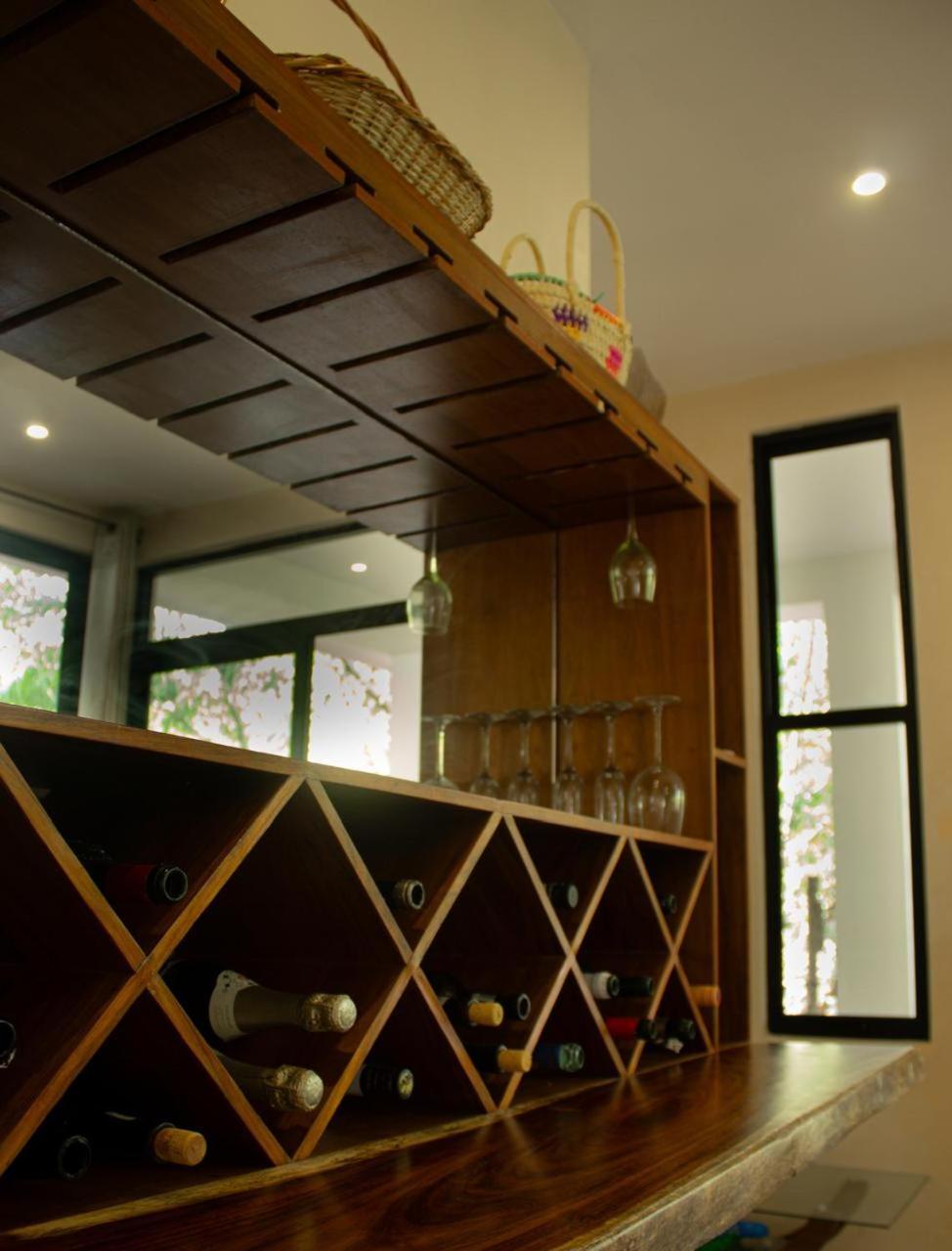 Casa Rosse Villa Tulum Pueblo Buitenkant foto
