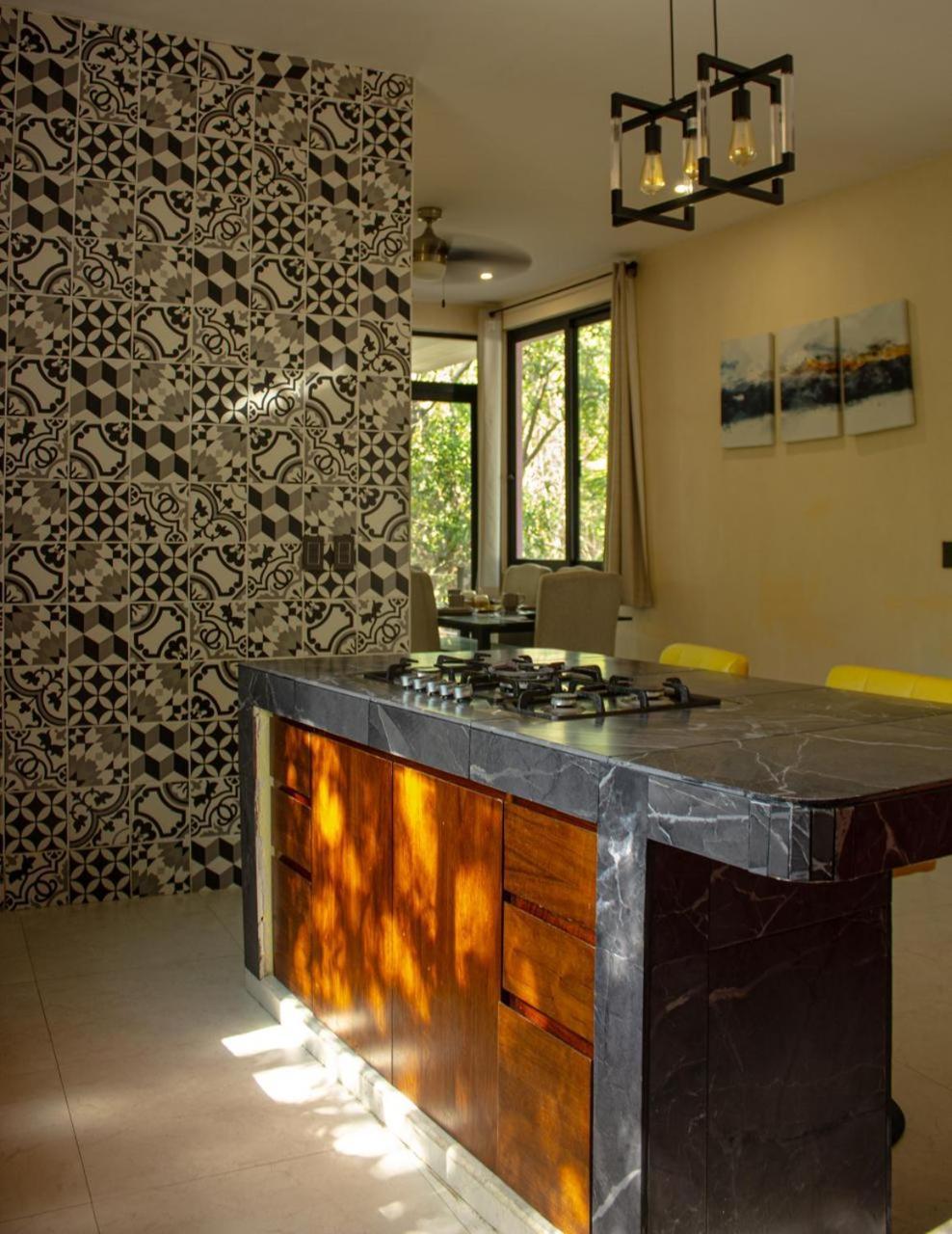 Casa Rosse Villa Tulum Pueblo Buitenkant foto